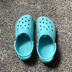 blue crocs🦋🦋
